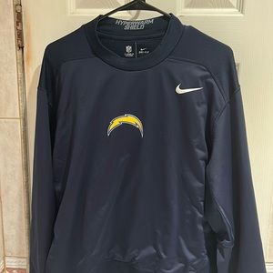 XXL CHARGERS pull over nike dri-fit thin sweater